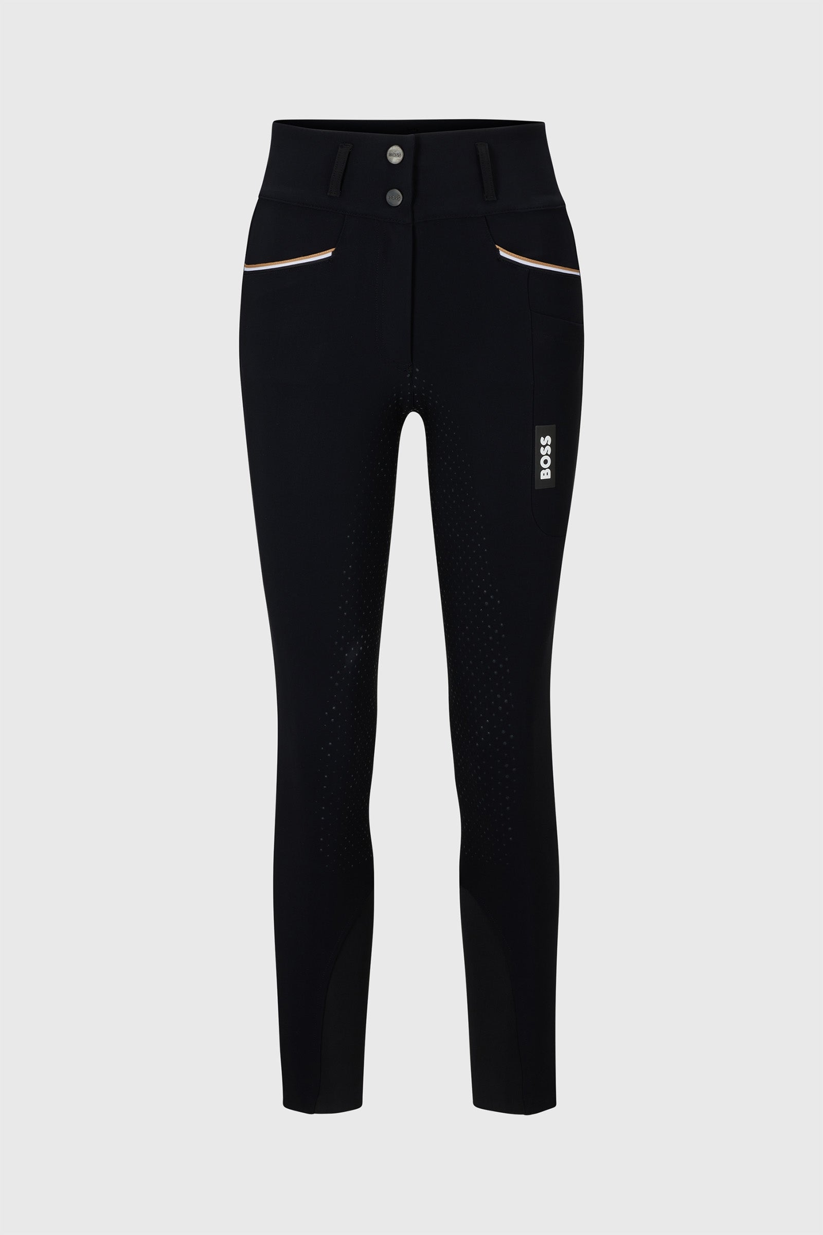 Boss Pantalones cortos de verano de cintura alta con agarre completo Hailey Womens Breeches