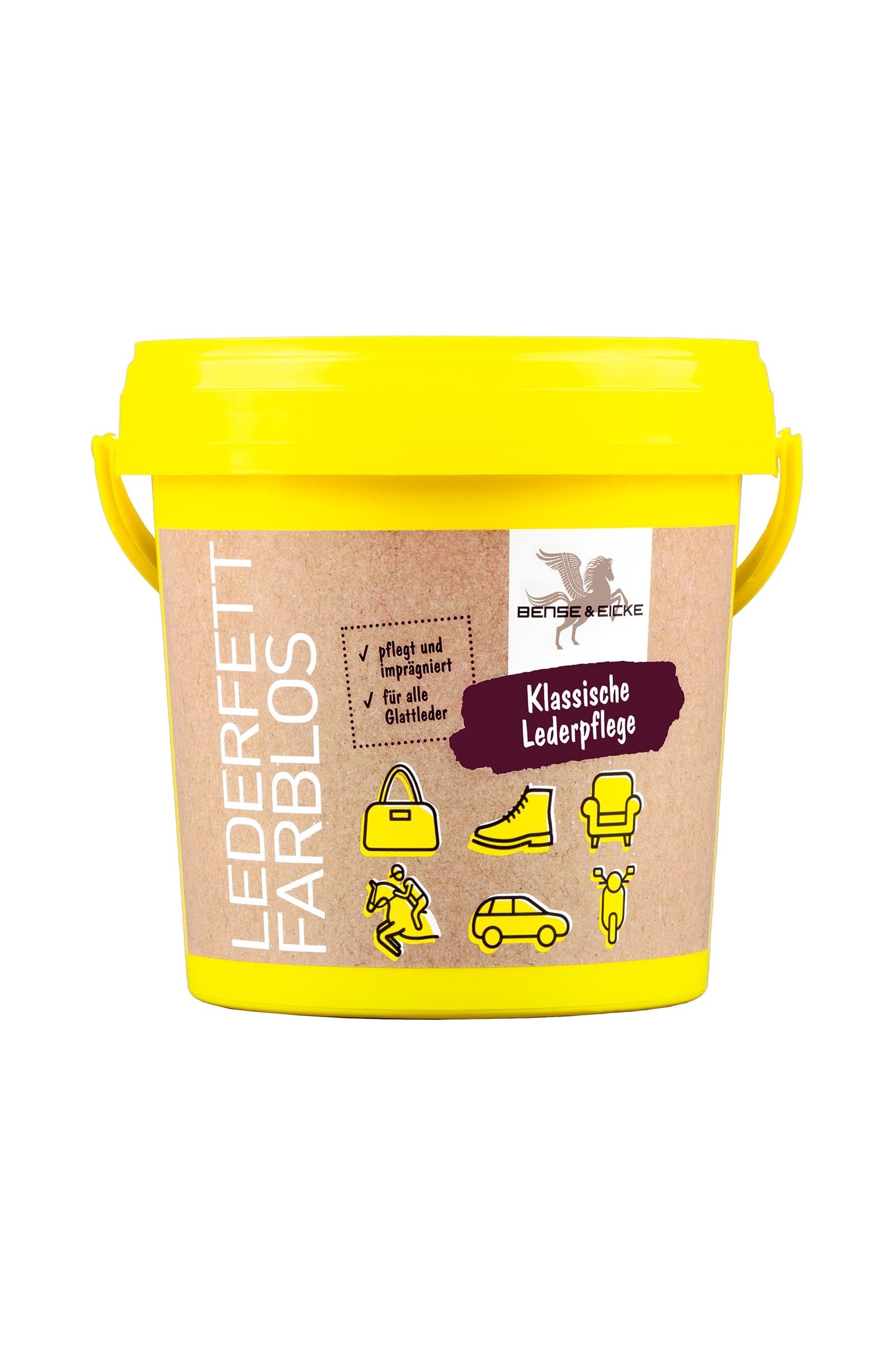 Bense & Eicke Leather Grease Colorless, 1000ml Horse Health Care