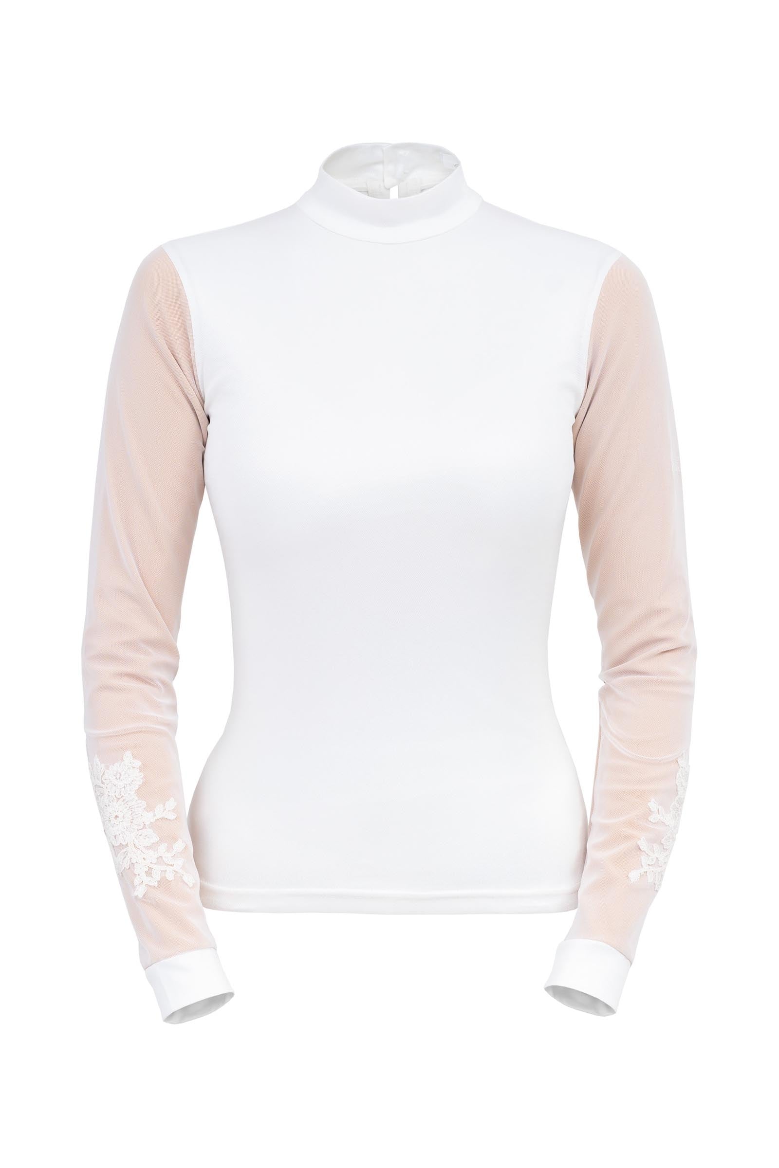 Cavalliera Riding Show Shirt Signature Sleeves, Women's W-Long Sleeve Women’s Riding Clothing