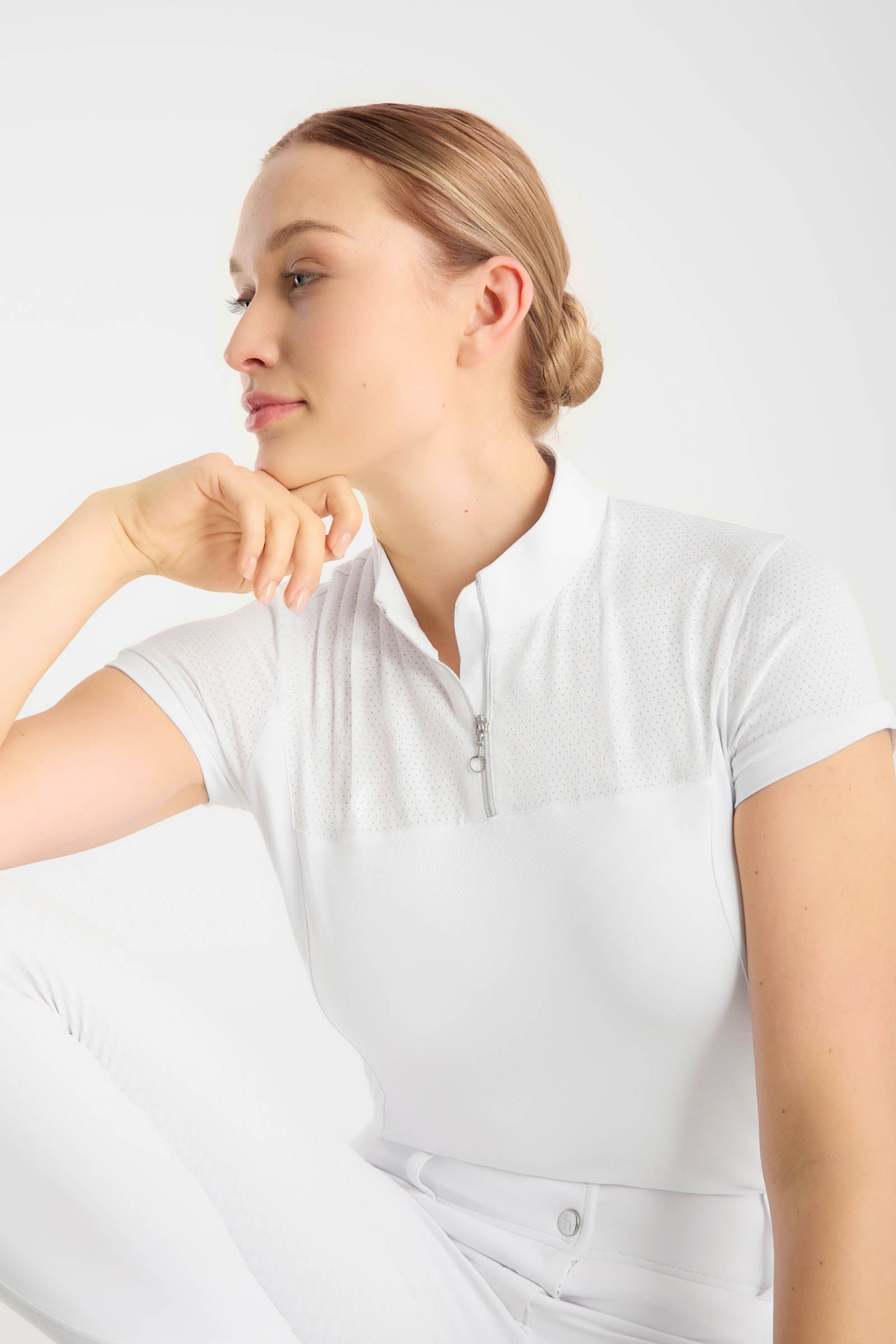 Horze Louisa Women´s Mesh Show Shirt Women’s Riding Clothing