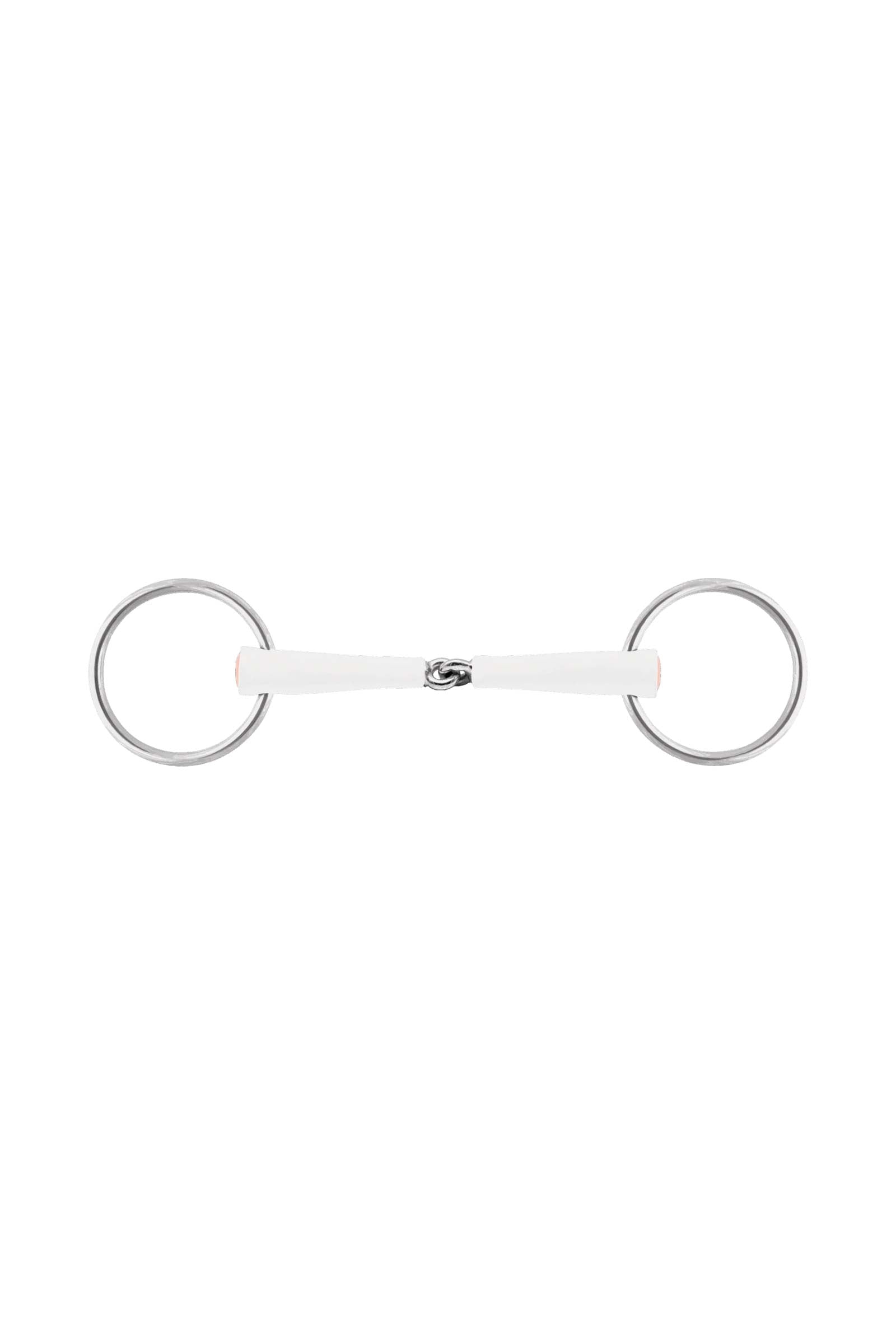 Sprenger Nathe Loose Ring Snaffle Bit, Single Jt. 18mm, 70mm Ring, Thermoplastic Horse Bits