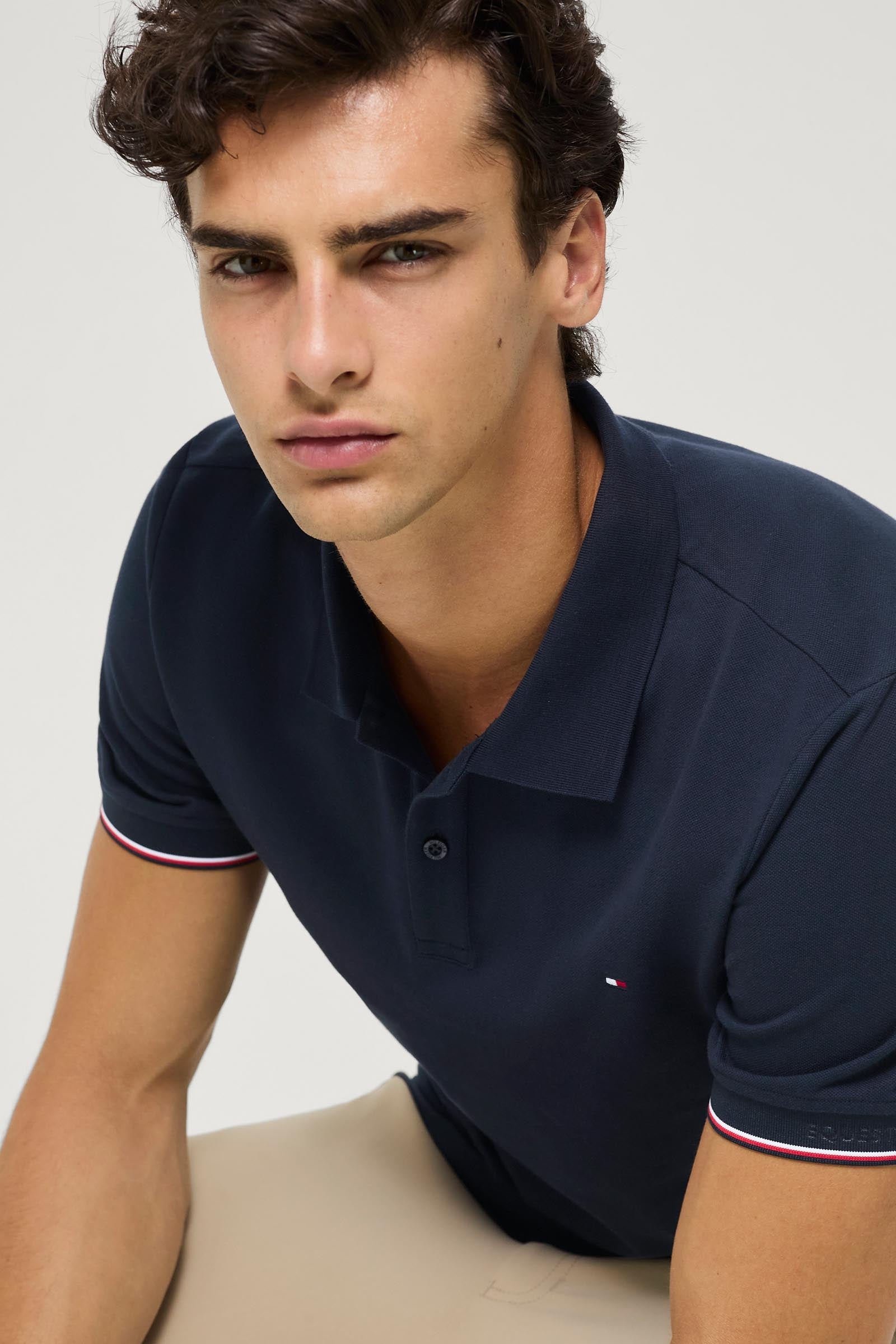 Tommy Hilfiger Equestrian Davis Pique Men's Poloshirt Mens Riding Clothing