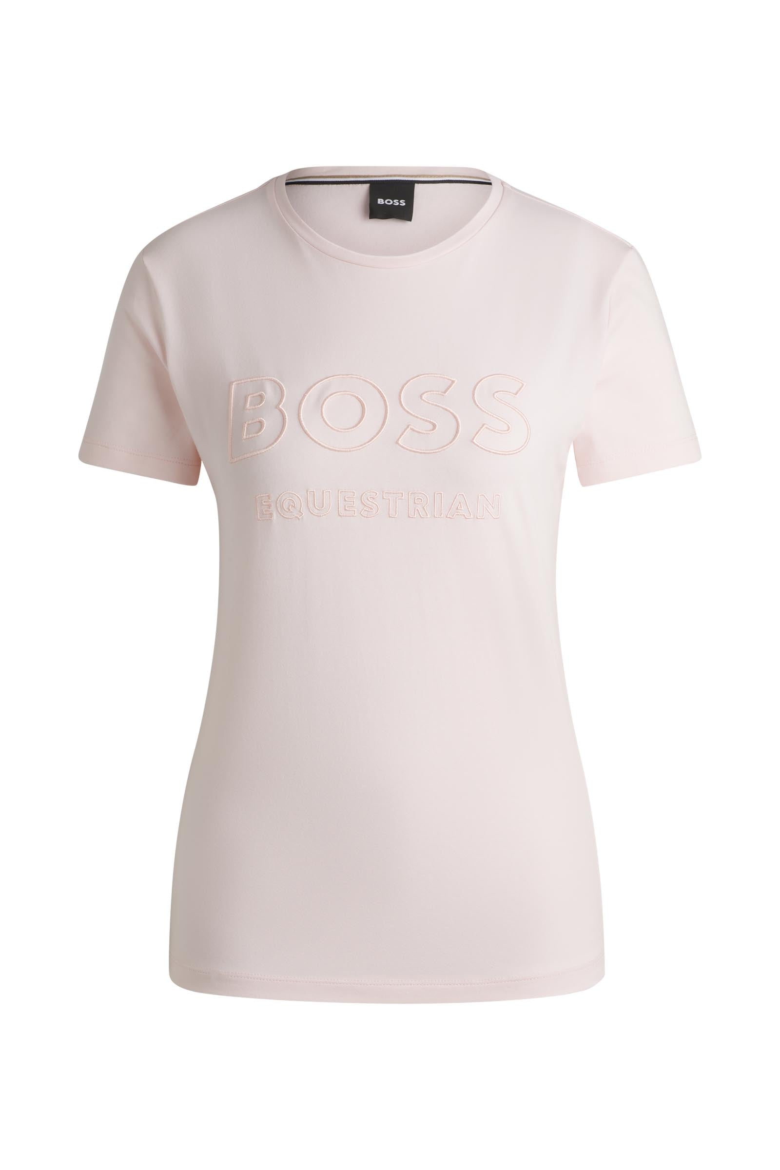 BOSS Equestrian Boss Maya camiseta de mujer con bordado Ropa Mujer
