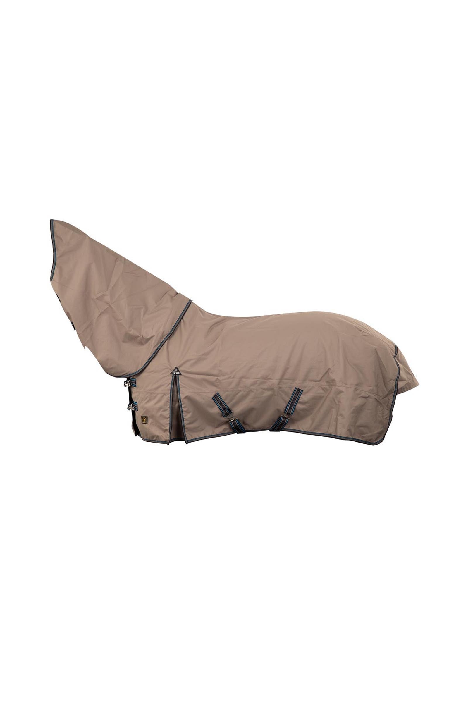 BR Classic 1200D manta impermeable con cuello desmontable, 0 g Mantas Caballo