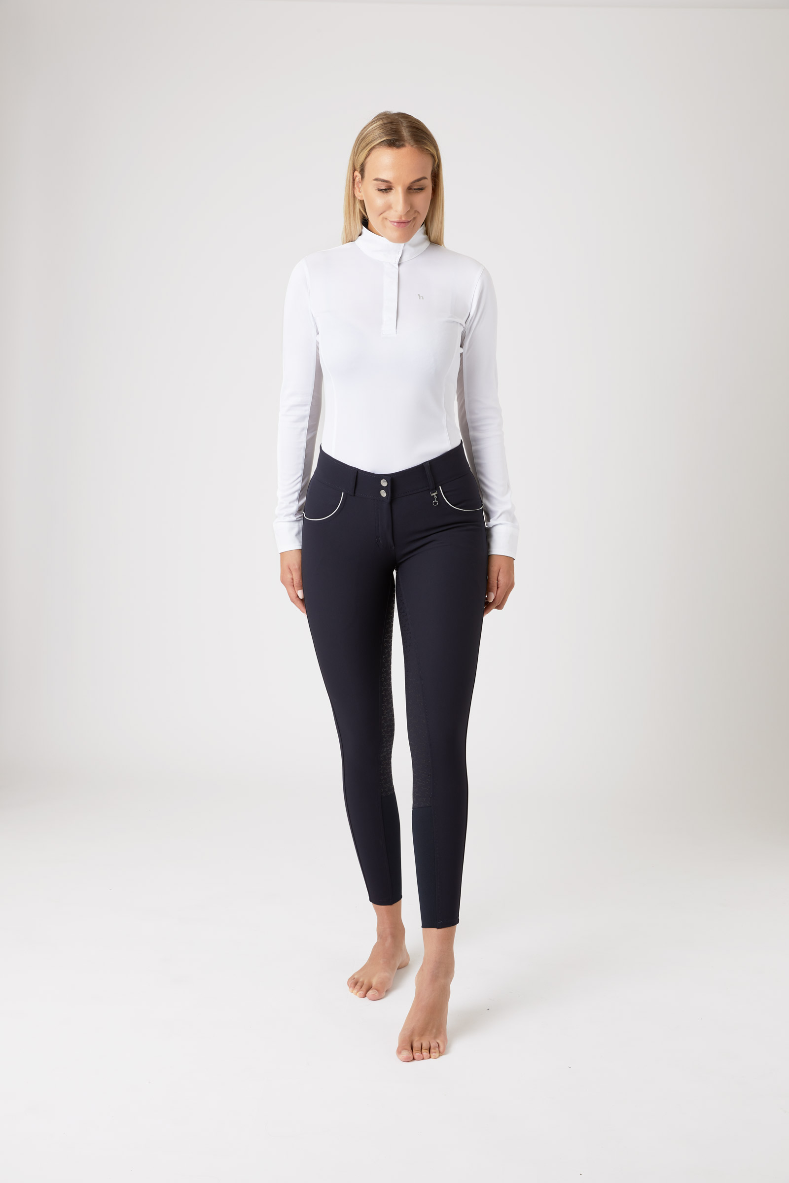 Jajaja Albany genéticamente Comprar Pantalones de Montar con Cintura Alta de Asiento Completo de  Silicona para Mujer Horze Aubrey ahora | horze.es